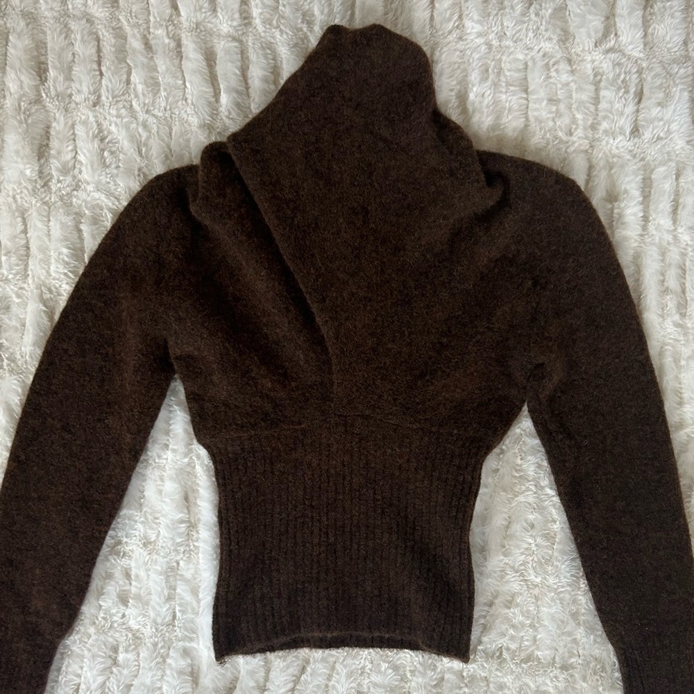 Paloma Wool Brown Fico Knit Top - Picture 6 of 12